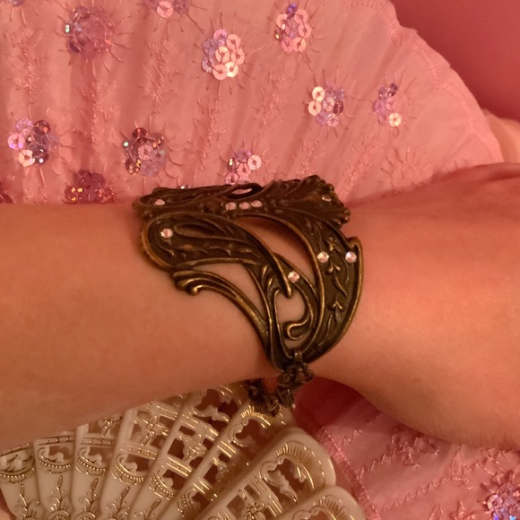 Iron Butterfly Cuff Bracelet - Picture 2 of 6